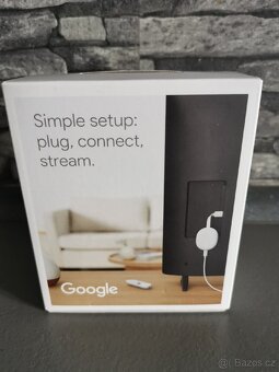 Google Chromecast s Google TV, model 4K rozlišení.  - 3