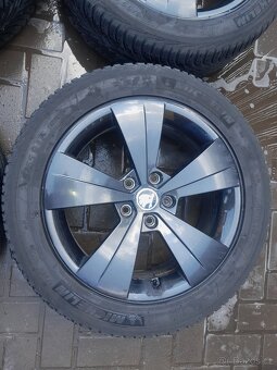 Alu hliníkové disky Škoda Superb 3V 1V0601025AS - 3