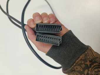 SCART kabel samec-samec 2 metry - 3