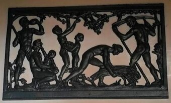 Litinová plastika ART-DEKO II.jakost - 3