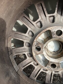 Alu disky 4x100 r13 se zimním pneu - 3