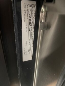 Parní trouba Siemens hb6b80c0 - použítá - 3