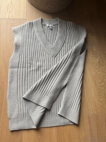 Dlouhá oversize vesta HM - 3