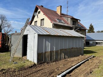 garáž plechová 5x3m - 3