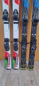 Dětské lyže 120,130cm,lyžáky - 3