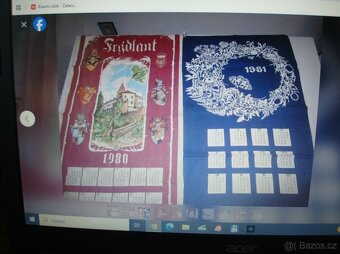 Látkové retro kalendáře - 3