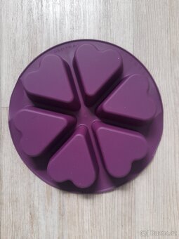 Tuppeware silikonová forma srdíčka - 3
