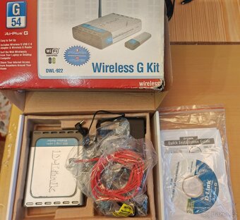 Modem / router D-Link DWL-922 + USB Wireless - 3