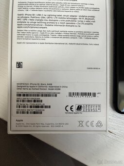 IPhone SE 2. generace, Black, 64 GB - 3