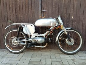 Dobový závodní motocykl silniční stavba nd rychlostní motor - 3