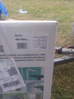 Revizní dvířka Havos hliník RD4060 - 3