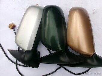 Fabia 1 levé zrcátko elektrické dlouhý kabel - 3