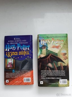 Harry Potter a kámen mudrců a Ohnivý pohár knihy - 3