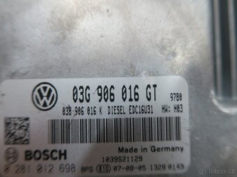 Řídící jednotka motoru Škoda Superb 1 03G 906 016 GT - 3