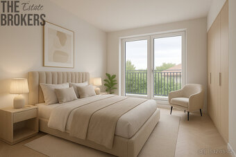 Prodej bytu 2kk   52 m2 + 2x balkon, Praha 6 - Suchdol - 3