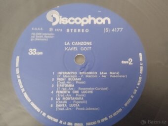 Prodám Španělské Lp Karel Gott - 3