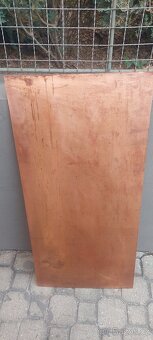 Prodám Cu plech tl. 4 mm - 3