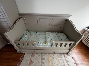 Toddler Bed with Storage Drawer - 3