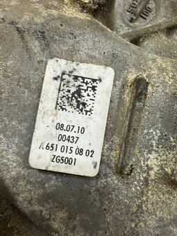 Kryt rozvodů – Mercedes Sprinter 2.2 CDI (OM651), díl A65101 - 3