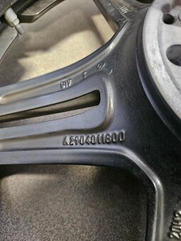 Prodám alu disky Mercedes Benz Amg GT63 20" + pneu Michelin - 3