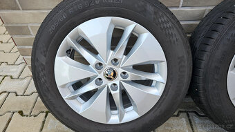 205/60 R16 - Originál ALU kola Škoda Octavia IV - 4, ET 46 - 3