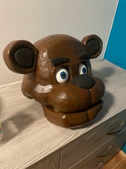 3d vytištěna maska ze hry fnaf #cosplay - 3