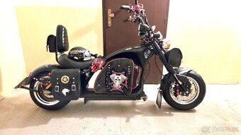 Prodám elektro motorku typu Chopper - 3