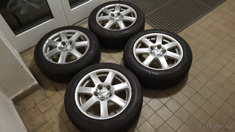 Zánovní zimní ALU kola 16" 5x120 E46, E36, E81 - DOT23 - 3