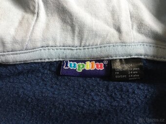 Mikina na zip busík 98/104 - 3