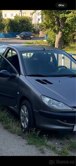Koupím přední blatník Peugeot 206 - 3