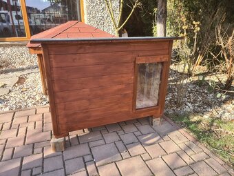 NOVÁ Bouda pro psa 100 x 60 x 60 cm (vel. M), Skladem - 3
