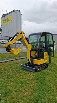 Kabinový minibagr,minibagr,rypadlo,3v kubota - 3