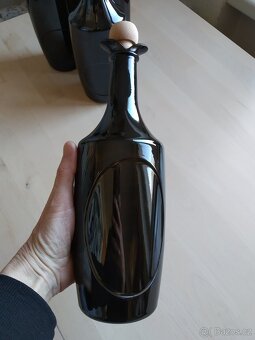4 x skleněné lahve 750 ml - 3