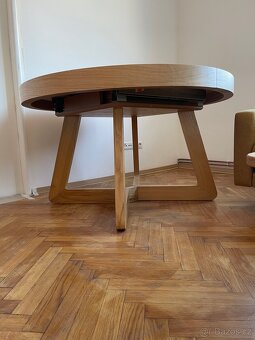 Rozkládací stůl Windsor ø 130 cm - 3