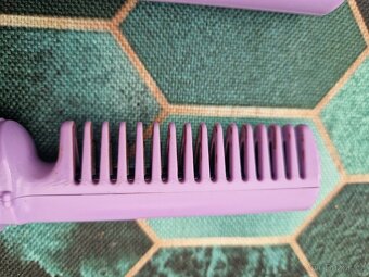 Usb žehlička na vlasy 2v1 i hřeben kompletní bezdrátová - 3