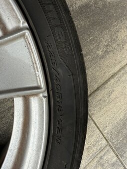 PRODÁM - SADA LITÝCH KOL 225 / 40 R18 92 W Hankook - 3