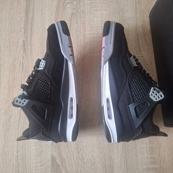 NIKE Air Jordan 4 Retro SE black canvas - 3