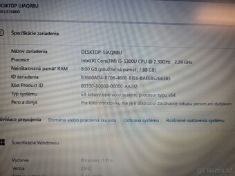 Pracovný Thinkpad X250 i5 ~2,9Ghz 12,5", 8Gb, 500 Gb SSD - 3