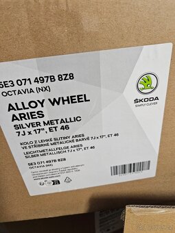 Nová originál alu kola Škoda Octavia 4 - 3