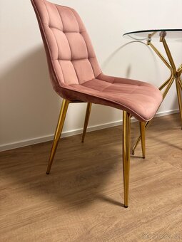 Jidelni stul a 2 židle/ dining table and 2 chairs - 3