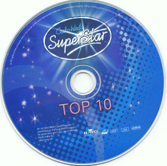 CD TOP 10 – Česko Hledá Superstar 2004 - 3