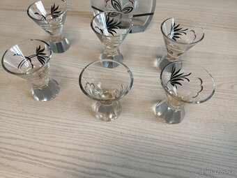 Karafa a 6 sklenic Art Deco, Karel Palda, cca 1930 - 3