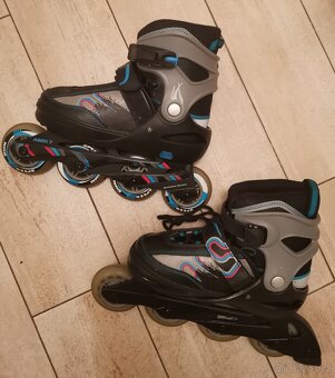 Kolečkové brusle NOVÉ, vel. 35 - 3