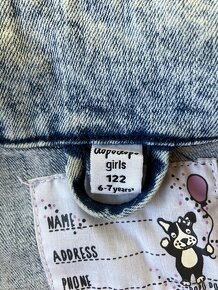 Dívčí bunda jeans - 3