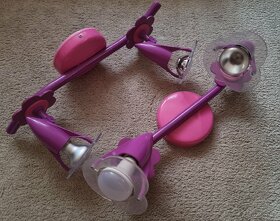 Stropní dětské osvětlení KVĚT+vypínač,cena za vše - 3