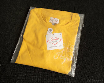 Tričko Lee Cooper, Žluté-1 triko, [L] - 3