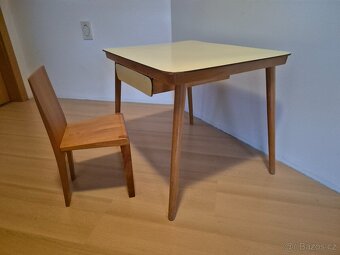 Retro stolek s židličkou - 3