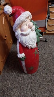 vánoční dekorace velký Santa - 3