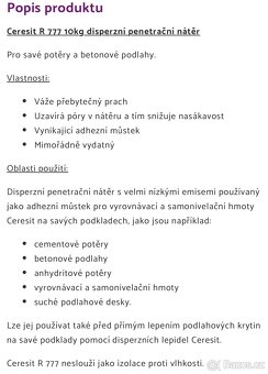 Penetrace Thomsit R777, 10litrů - 3