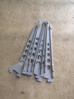 Skleněná dvířka do skříně s panty a zámky (29,586,5cm) - 3
